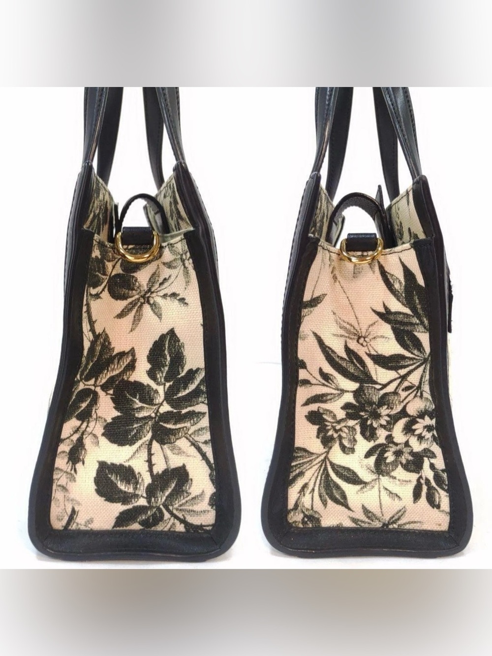 Gucci Japan Exclusive GG Ribbon Herbarium 2-Way Bag Rare 2016 Alessandro Michele - Picture 9 of 10